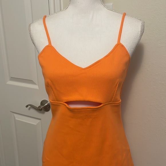 Bb Dakota by Steve Madden Out Late Dress orange Women Size Large - Picture 6 of 12